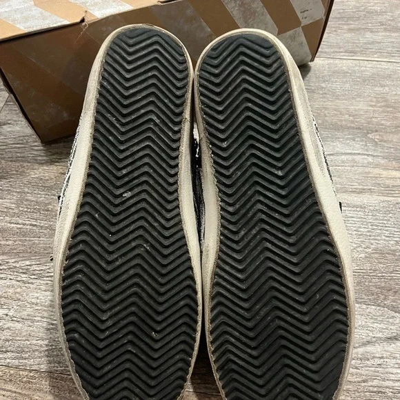 Golden Goose Zebra Print Sneakers - Black and White - Picture 6 of 8